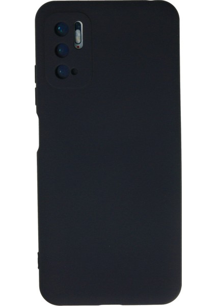 Xiaomi Redmi Note 10 5g Kılıf Lansman Içi Kadife Nano Silikon - Koyu Gri