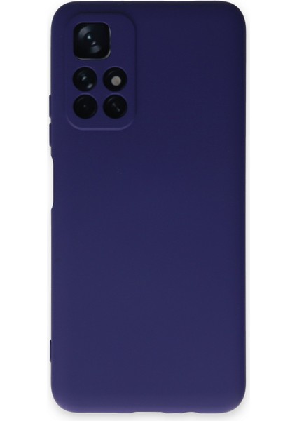 Xiaomi Redmi Note 11T Kılıf Lansman Içi Kadife Nano Silikon - Mor