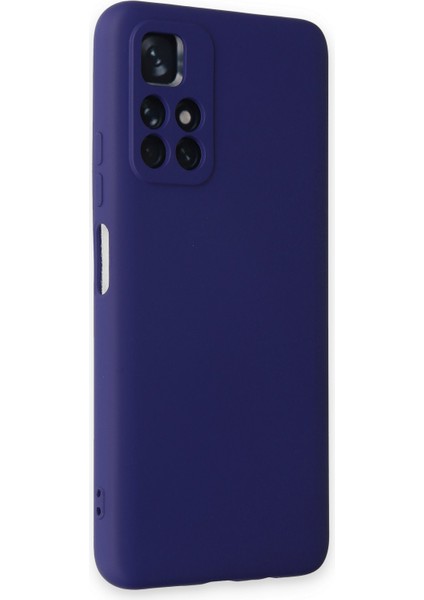 Xiaomi Redmi Note 11T Kılıf Lansman Içi Kadife Nano Silikon - Mor