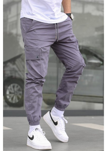 Erkek Gri Kargo Cep Pantolon 5647 fiyatları