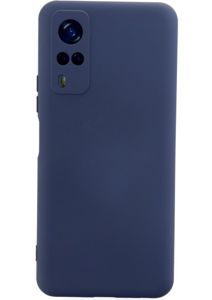 Vivo Y51 Kılıf Lansman Içi Kadife Nano Silikon - Koyu Gri