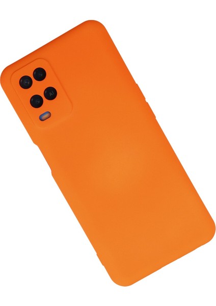 Oppo A54 4g Kılıf Lansman Içi Kadife Nano Silikon - Turuncu fiyatları