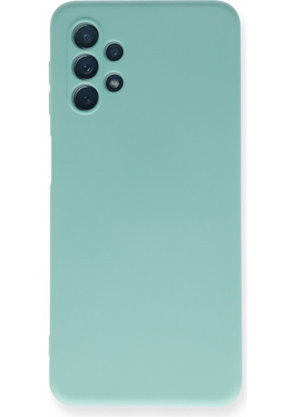 Samsung Galaxy A13 4g Kılıf Lansman Içi Kadife Nano Silikon - Turkuaz