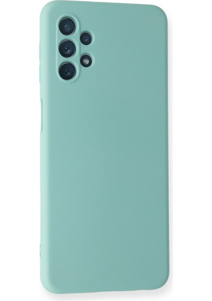 Samsung Galaxy A13 4g Kılıf Lansman Içi Kadife Nano Silikon - Turkuaz fiyatları