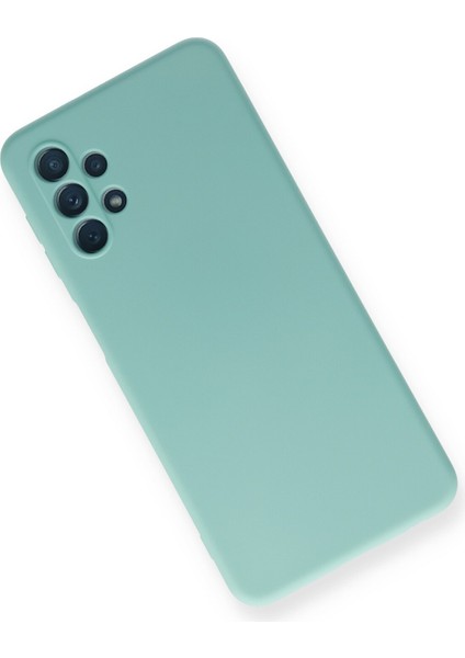 Samsung Galaxy A13 4g Kılıf Lansman Içi Kadife Nano Silikon - Turkuaz modelleri