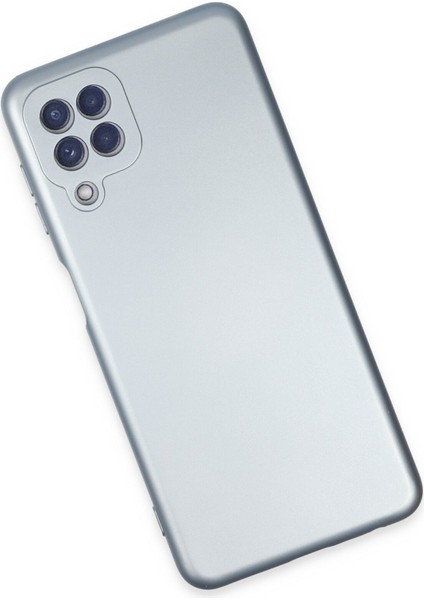 Samsung Galaxy A22 Kılıf Lansman Içi Kadife Nano Silikon - Sky Blue modelleri