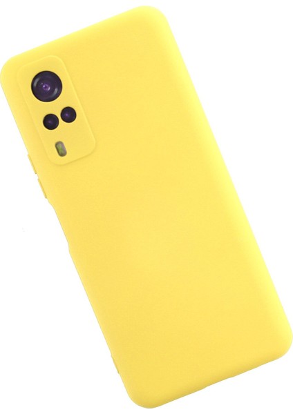 Vivo Y51 Kılıf Lansman Içi Kadife Nano Silikon - Sarı fiyatları