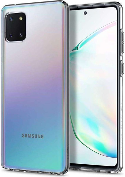 Samsung Galaxy A81 / Note 10 Lite Kılıf Şeffaf Silikon Lüx