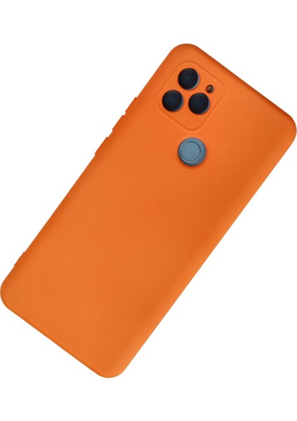 General Mobile Gm 21 Kılıf Lansman Içi Kadife Nano Silikon - Turuncu fiyatları