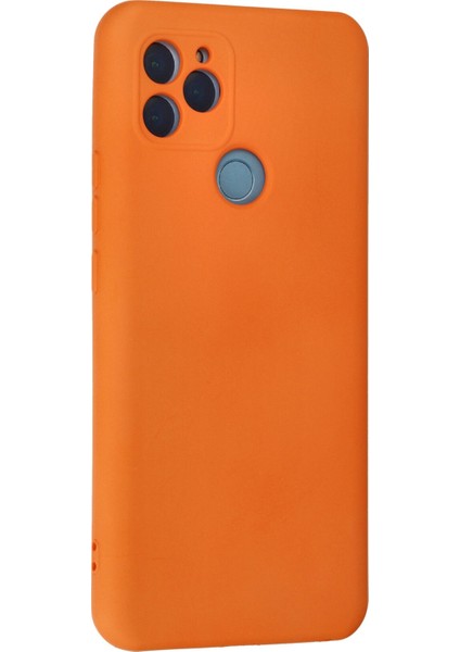 General Mobile Gm 21 Kılıf Lansman Içi Kadife Nano Silikon - Turuncu modelleri