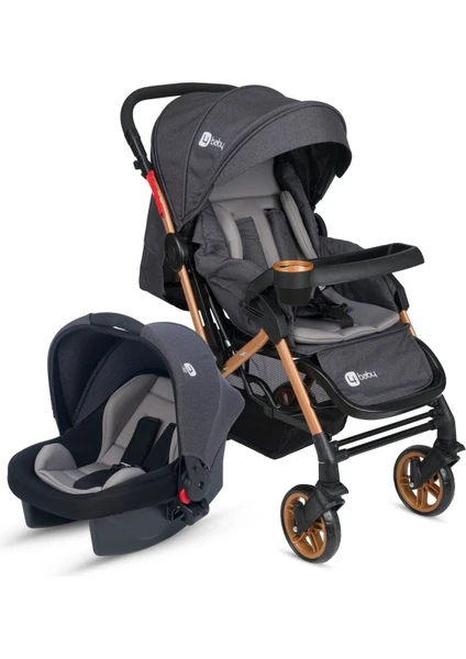 4 Baby Turnahome New Active Travel Sistem Bebek Arabası