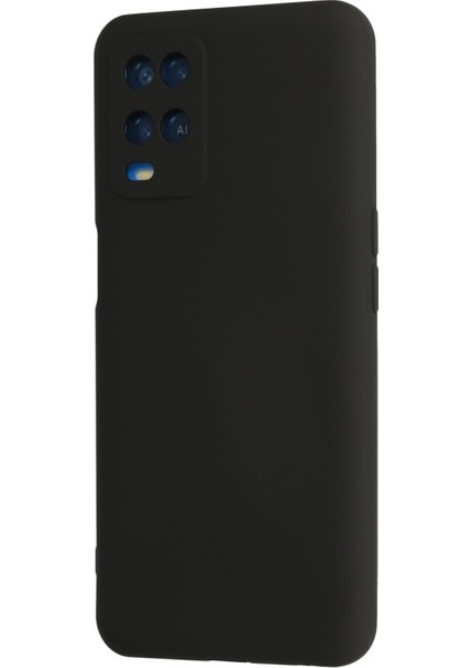 Oppo A54 4g Kılıf Lansman Içi Kadife Nano Silikon - Siyah modelleri