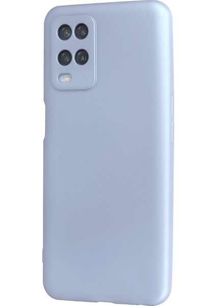 Oppo A54 4g Kılıf Lansman Içi Kadife Nano Silikon - Sky Blue modelleri
