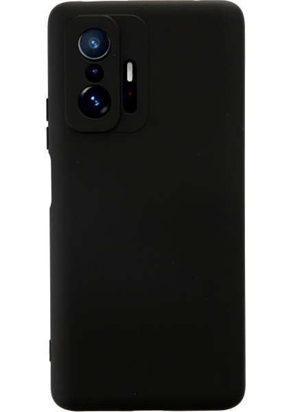 Xiaomi Mi 11T Kılıf Lansman Içi Kadife Nano Silikon - Siyah