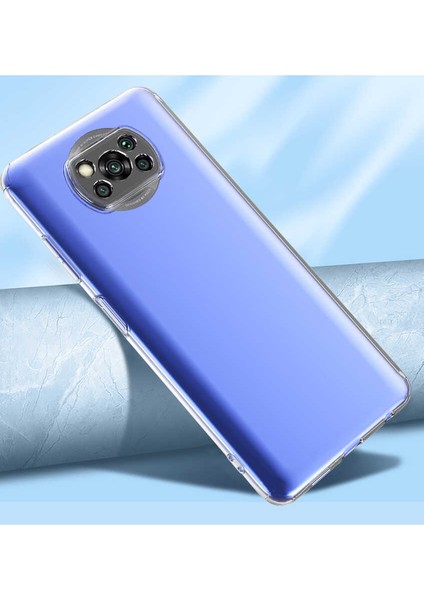 Xiaomi Poco X3 Pro Kılıf Şeffaf Silikon Lüx