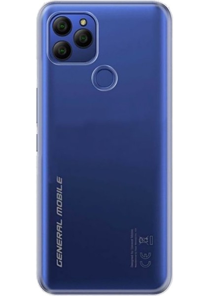 General Mobile Gm 21 Kılıf Şeffaf Silikon Lüx