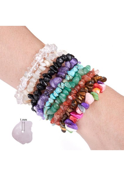 Düzensiz Cips Taş Boncuk Kiti Atlama Yüzük Dıy Takı Bilezik Yapımı Için (Yurt Dışından) indirimleri