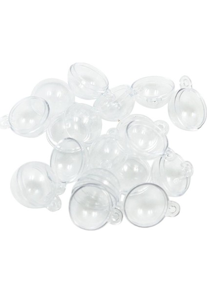 10X Temizle Charms Plastik Top Tatil Düğün Parti Anahtarlık Dekorasyon Için (Yurt Dışından) modelleri