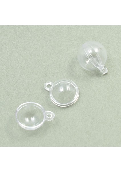 10X Temizle Charms Plastik Top Tatil Düğün Parti Anahtarlık Dekorasyon Için (Yurt Dışından) fırsatları