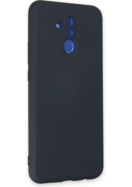 Huawei Mate 20 Lite Kılıf Lansman Içi Kadife Nano Silikon - Koyu Gri fiyatları