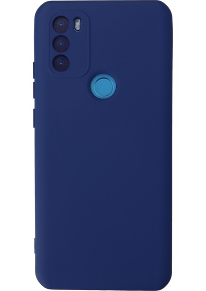 General Mobile Gm 21 Plus Kılıf Lansman Içi Kadife Nano Silikon - Lacivert