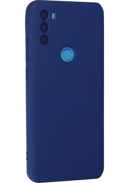 General Mobile Gm 21 Plus Kılıf Lansman Içi Kadife Nano Silikon - Lacivert