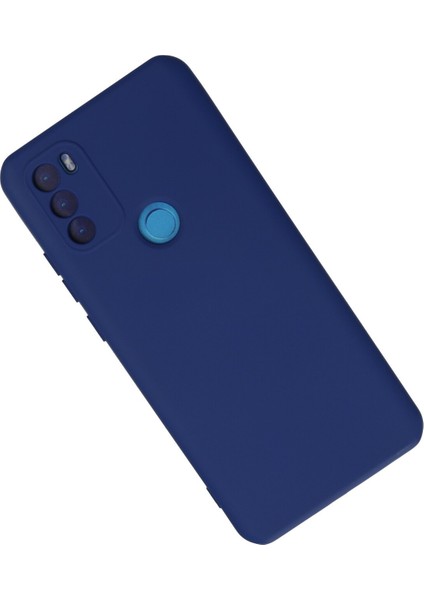 General Mobile Gm 21 Plus Kılıf Lansman Içi Kadife Nano Silikon - Lacivert