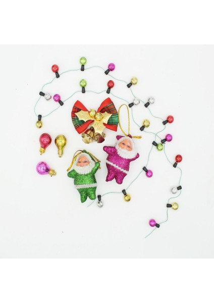 1: 12TH Dollhouse Minyatür Noel Hediyeleri Dekorasyon Aksesuar Noel Seti (Yurt Dışından) indirimleri