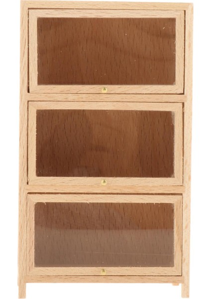 Minyatür Dollhouse Ahşap Kitaplık Mobilya 3-Tier 1:12 Peyzaj Için (Yurt Dışından) fiyatları