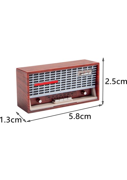 Vintage Stil Gramofon Kaydedici Minyatür Için 1:12 Dollhouse Dekorasyon Koyu Kırmızı (Yurt Dışından) fırsatları