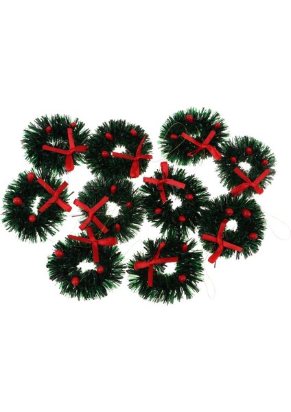 1/12 Bebekler Ev Asılı Çelenk Noel Ağacı Dekorasyon Garland Oyuncak (Yurt Dışından) fırsatları