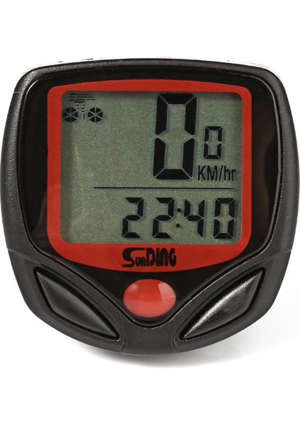 Sunding SD-548B Su Geçirmez LCD Ekran Dijital Km Hız Sayacı