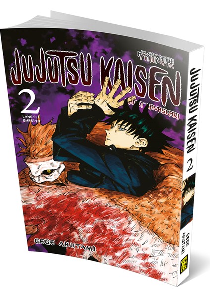 Jujutsu Kaisen 0-1-2. Ciltler Manga Seti - Gege Akutami