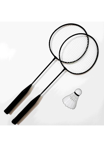 Badminton Raket Seti 2 Raket 1 Top