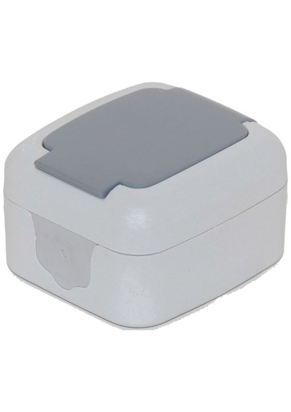 Nemliyer Kapaklı Topraklı Priz -3lü Paket