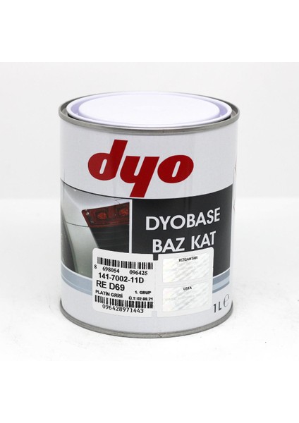 Dyobase Baz Kat Platin Grisi Re D69 - 1l