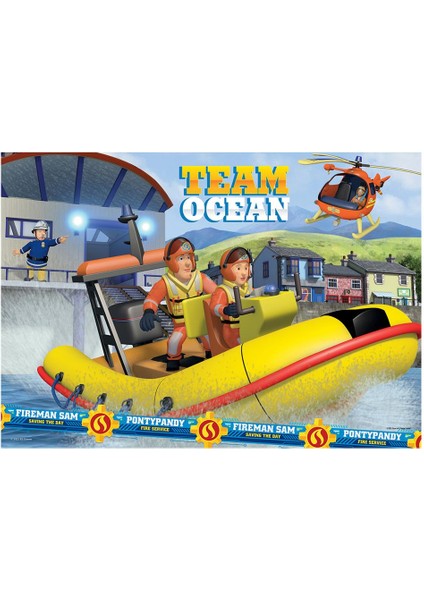 Ks Puzzle Frs 709 Fireman Sam Puzzle 50 Parça -Ks