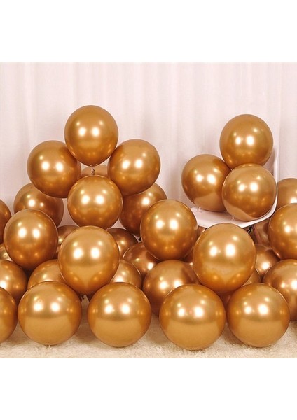Doğum Günü Partisi Düğün Için 50 Adet Lateks Metalik Balonlar Parlak Balon (Yurt Dışından) fırsatları