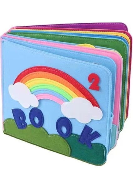 Bebek Kitapları Yürümeye Başlayan Çocuk Temel Yaşam Becerileri Erken Öğrenme Eğitimi Montessori Oyuncaklar (Yurt Dışından)