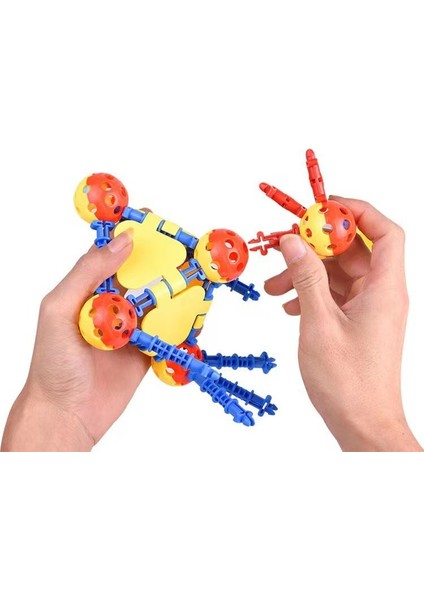 160pcs STEM Eğitici İnşaat Oyuncakları Çocuklar İçin Yapı Taşları (Yurt Dışından) fırsatları
