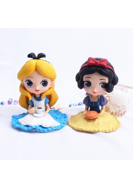 6 Adet Prenses Kek Süsleri Cupcake Toppers Kız Doğum Günü Partisi Dekorasyonu (Yurt Dışından) modelleri