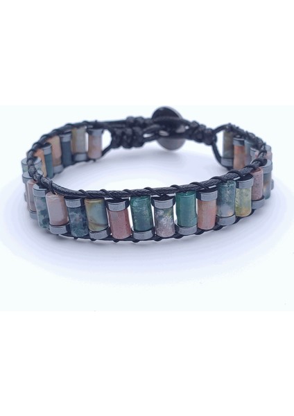 Jewellery Hintakiği & Hematit Taşı Silindir Bileklik fiyatları
