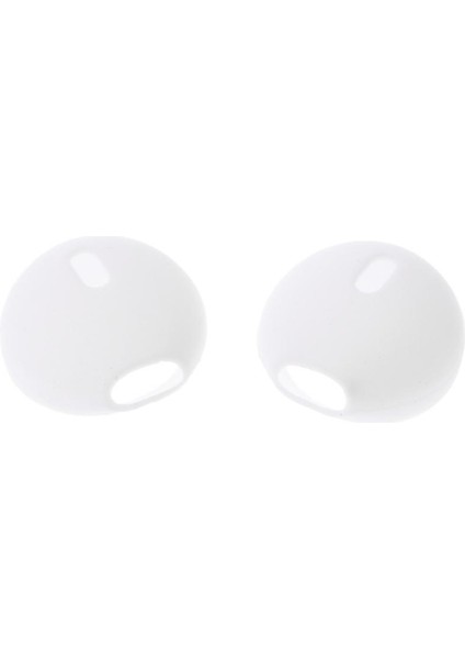 1 Pair Silikon Kulakiçi El Apple Için Kulaklık Kapaklar iPhone 7 Earpods Beyaz (Yurt Dışından)