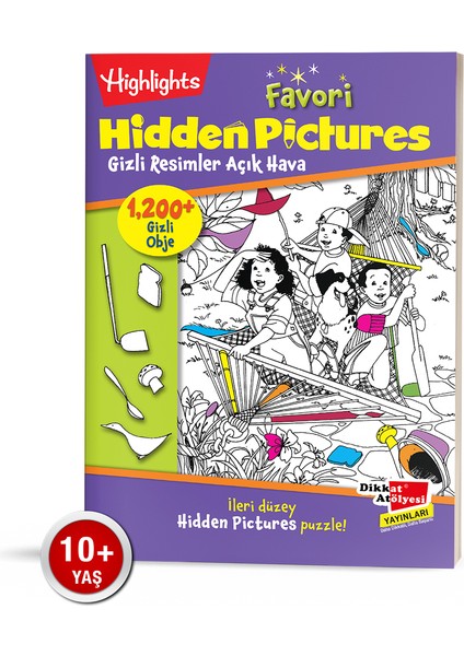 Favori Hidden Pictures - Açık Hava Puzzle (Tek Kitap)