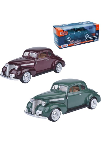 1:24 1939 Chevrolet Coupe Model Araba 1 Adet Fiyatıdır
