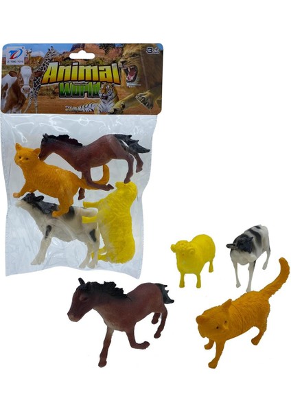 Poşetli Evcil Hayvanlar Çiftlik Seti