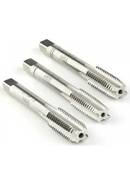 Hss 3'lü Metrik El Takım Kılavuzu Dın 352 M-3x0,5 -3300