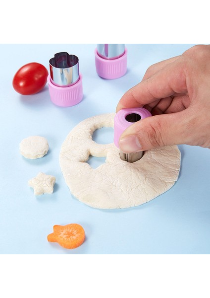 Paslanmaz Çelik Bisküvi Kalıbı 12 Parçalı Set Sebze Meyve Kesme Baskı Kabartma Kalıbı (Yurt Dışından) modelleri
