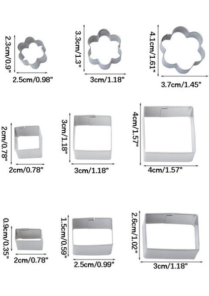 24 Paslanmaz Çelik Bisküvi Diy Geometrik Desenli Kurabiye Kalıbı Seti (Yurt Dışından) fırsatları