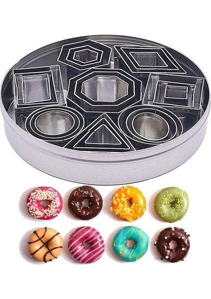 24 Paslanmaz Çelik Bisküvi Diy Geometrik Desenli Kurabiye Kalıbı Seti (Yurt Dışından) fırsatları